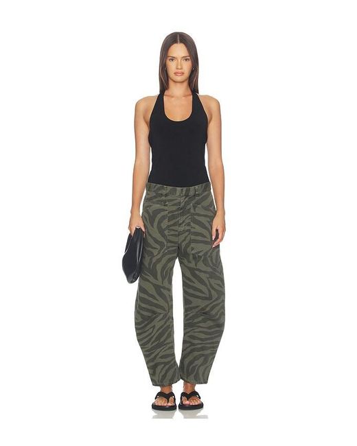 Nili Lotan Green Shon Pant