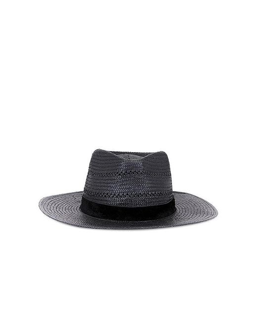 HEMLOCK HAT CO. Black Nova Fedora Hat for men