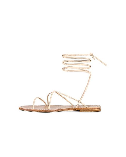 Raye White Sandal