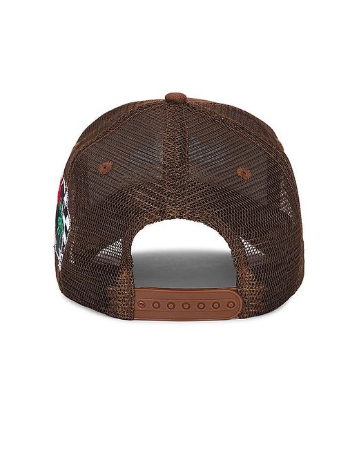 Civil Regime Brown Trucker Hat for men