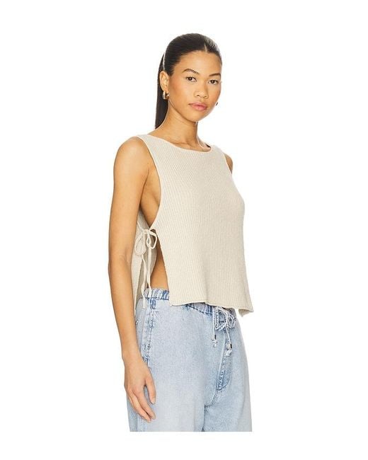 Free People White X Free-Est Lizzie Sweater Top