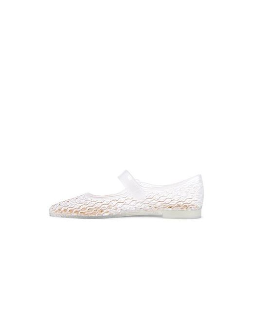 Sam Edelman White Michaela Jelly Flat