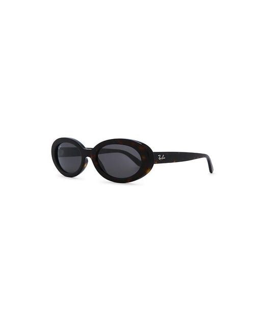 Ray-Ban Black Oval Sunglasses