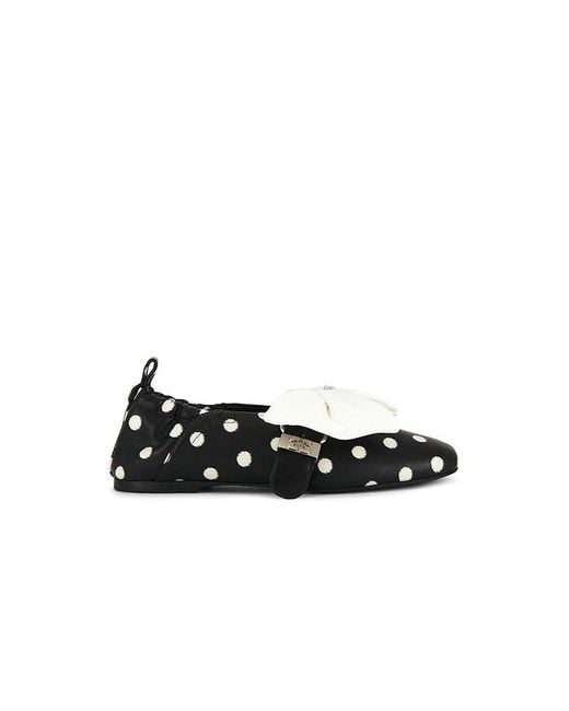 Ganni Black Flach Flat