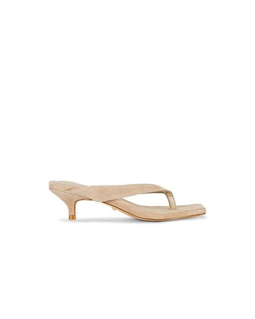 Raye White Perla Kitten Heel