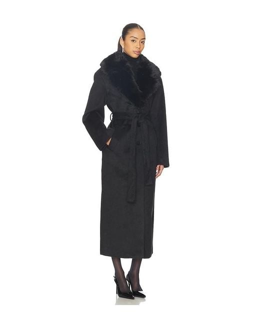Lamarque Black Tillie-L Coat