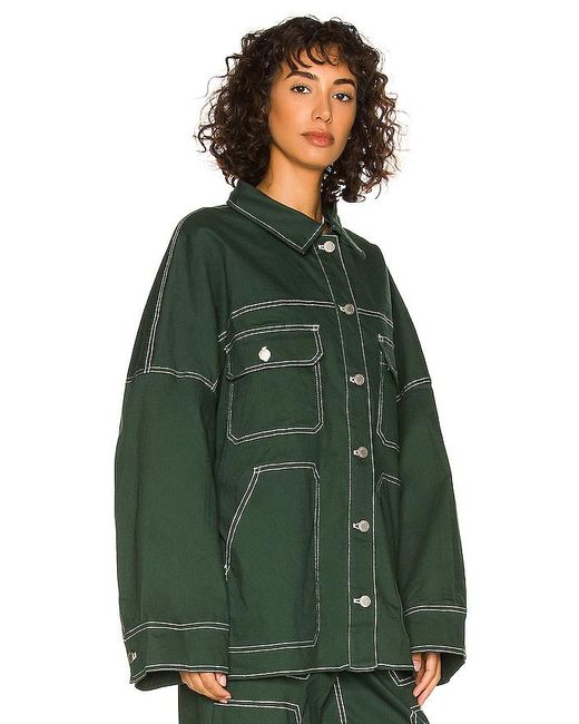 BY.DYLN Green Cooper Jacket