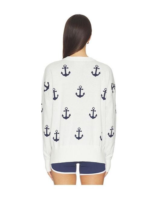 Beach Riot White Callie Sweater