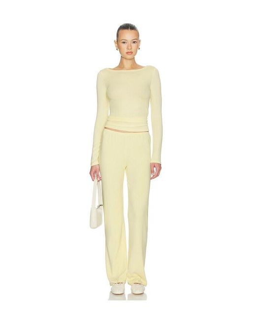 Artless Yellow Lou Pants