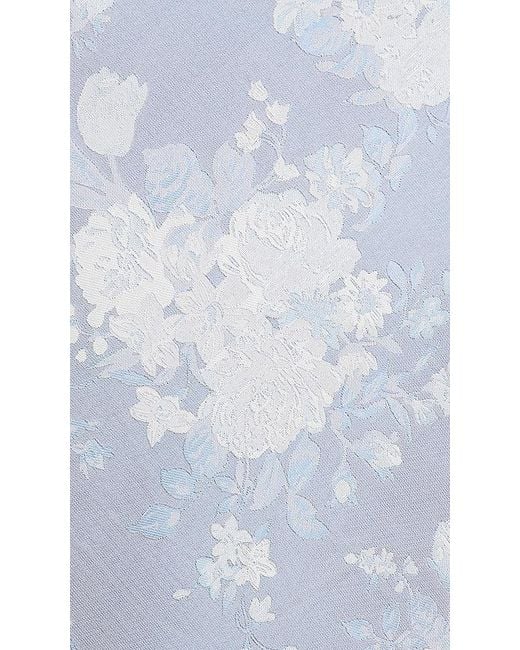 V. Chapman Blue Charlotte Corset Gown