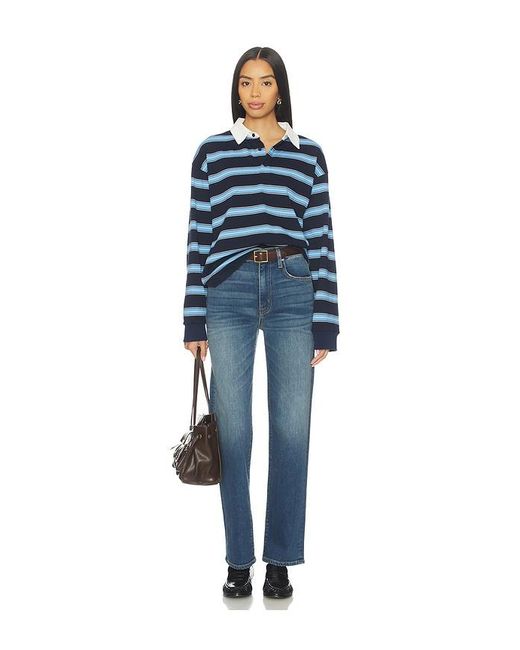 SLVRLAKE Denim Blue London Straight Jeans