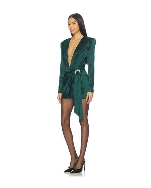 Ronny Kobo Green Kit Dress