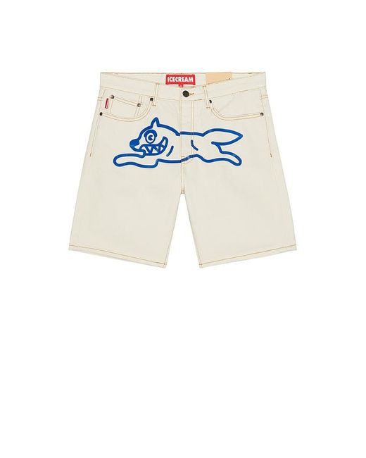 ICECREAM Jean Shorts in Blue für Herren