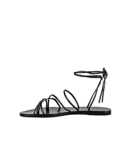 Raye Black Sandale Spur