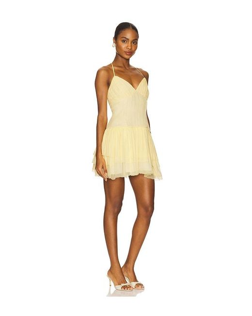 Tularosa Natural Ada Mini Dress