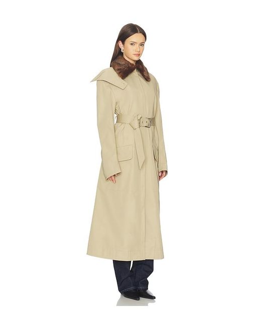 Nanushka Natural Talbot Coat