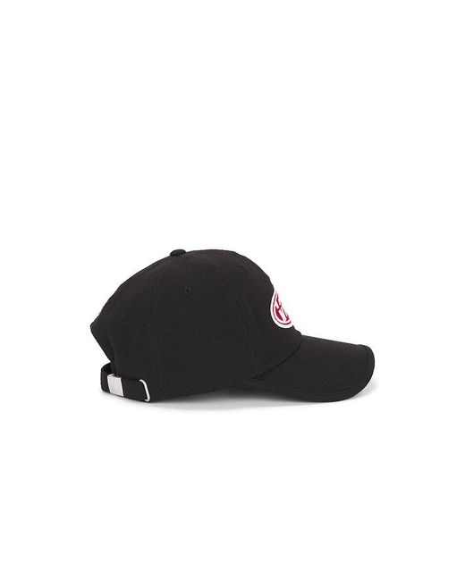 VERUTUM Black Initial Cap for men