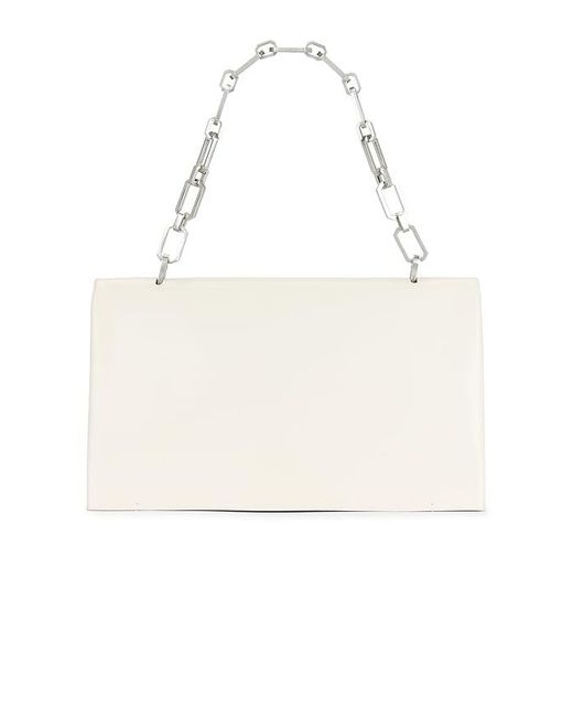 AllSaints White Akira Clutch Bag