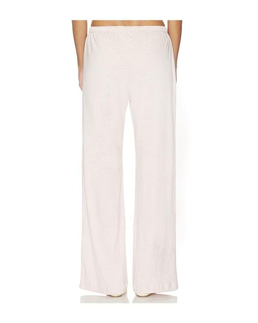Leset White Nando Lounge Pant