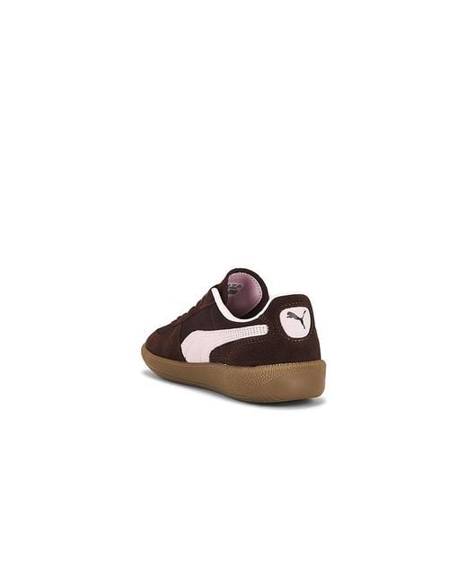 PUMA Brown Palermo Vintage Sneaker