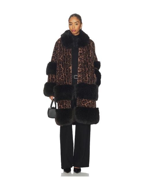 Adrienne Landau Black Suzie Coat