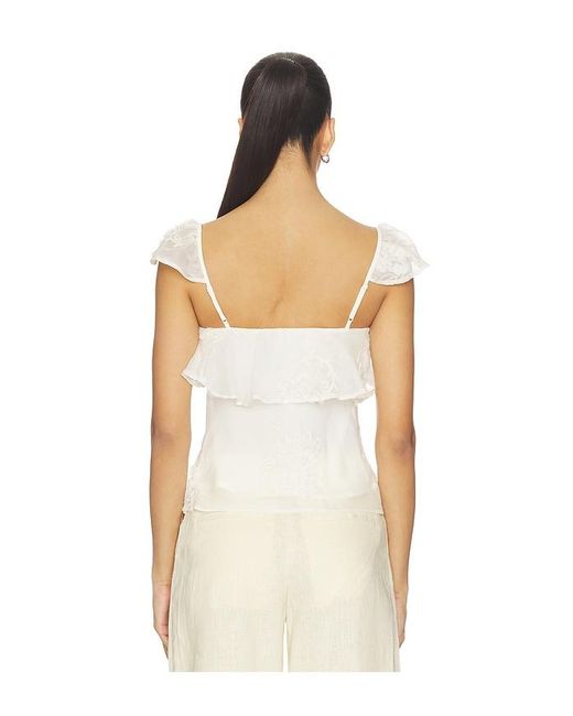 Bardot Natural Lisette Frill Detail Cami