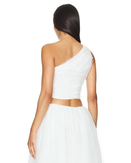 MAJORELLE White X Bridget Adam Top