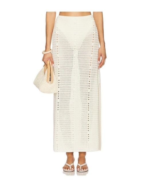 Devon Windsor Natural Haisley Skirt