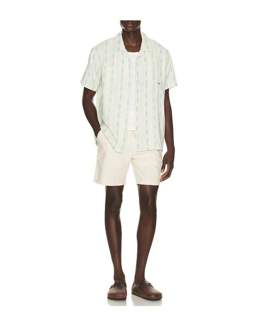 Dark Seas White Breezy Shirt for men