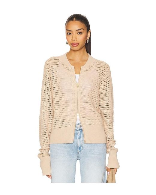Varley Blue Lai Lightweight Knit Jacket