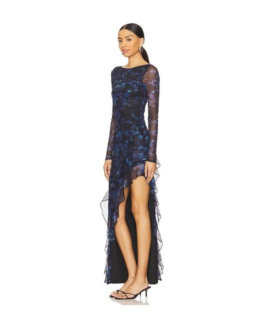 MORE TO COME Blue Alondra Maxi Dress