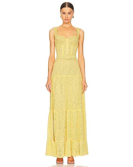 Nadine Merabi Yellow Nadine Miranda Dress