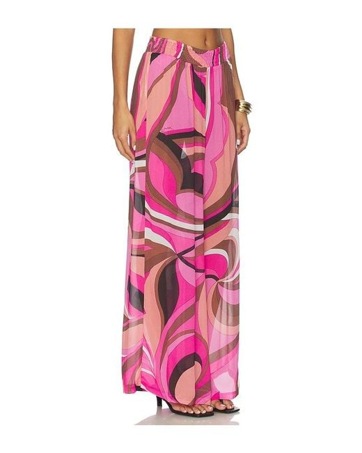 Cin Cin Pink Mission Wide Leg Pants