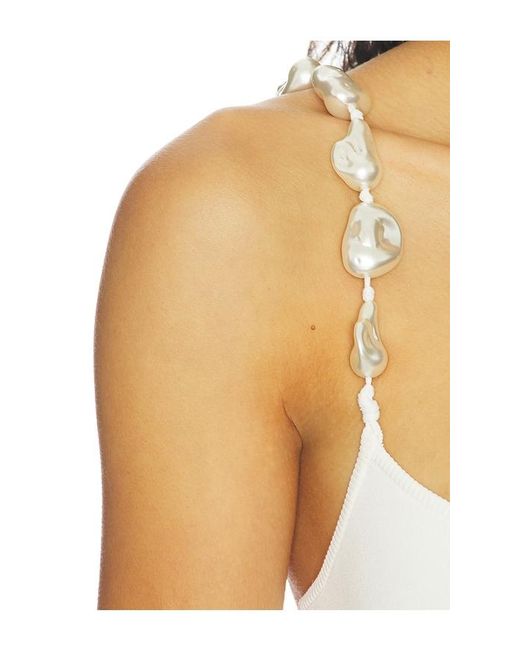 Cult Gaia White Finley Dress