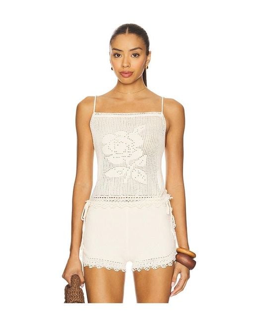 Tularosa White Kiki Tank