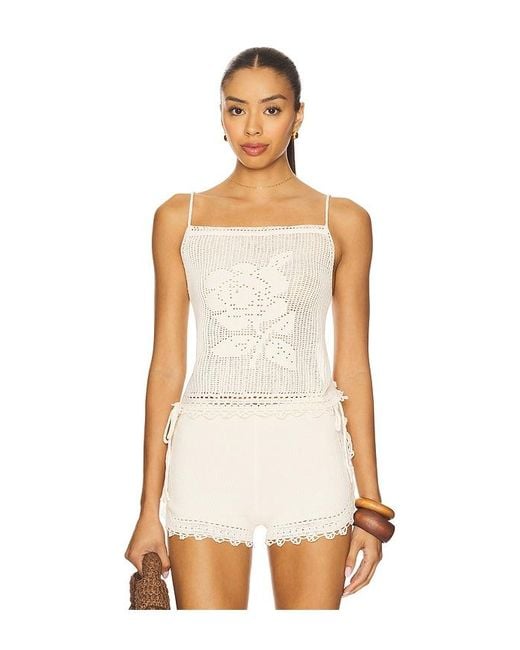 Tularosa White Kiki Tank
