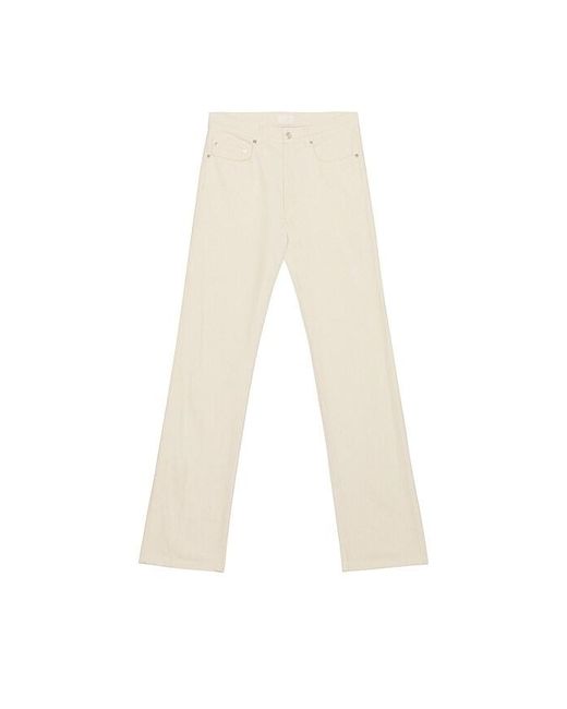 A.P.C. White Rescue Denim Jean for men
