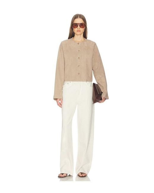 SRG Natural Jemma Suede Jacket