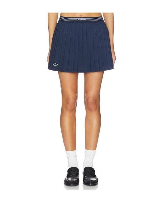Lacoste Blue Tennis Performance Mini Skirt