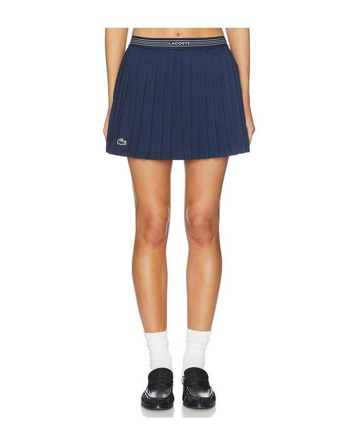 Lacoste Blue Tennis Performance Mini Skirt