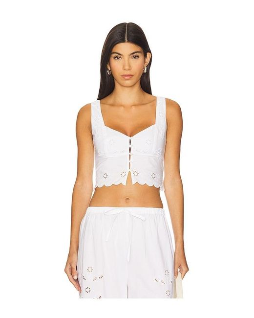 Stone Cold Fox White X Revolve Vanessa Top