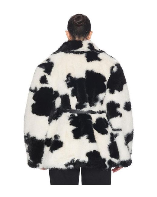 AFRM Black Livingston Faux Fur Jacket