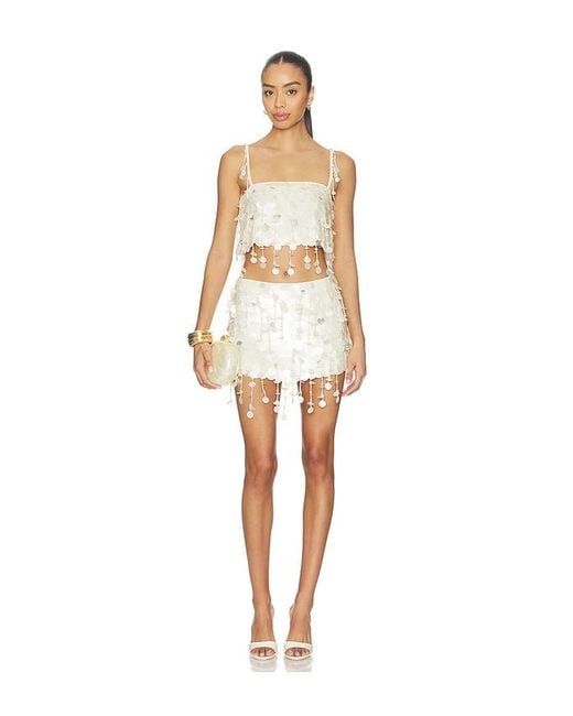 retroféte White Eudora Top