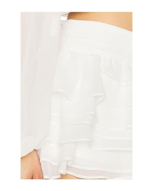 Amanda Uprichard White Dallas Skort