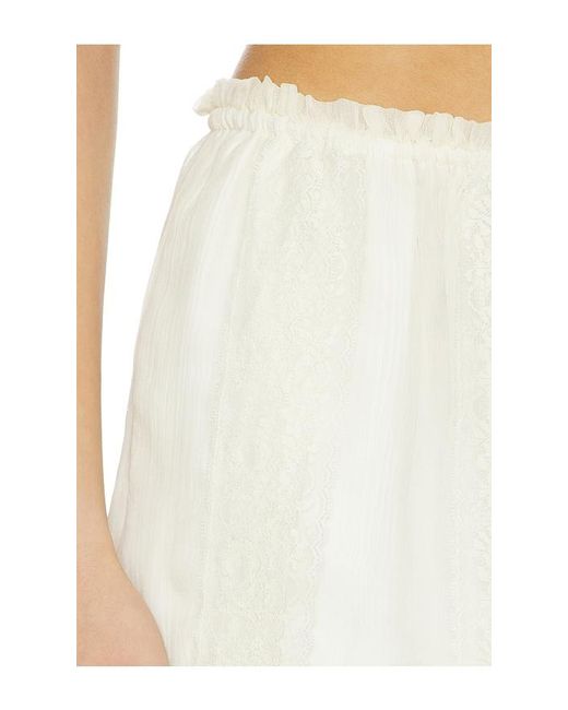 Tularosa White Tatum Shorts