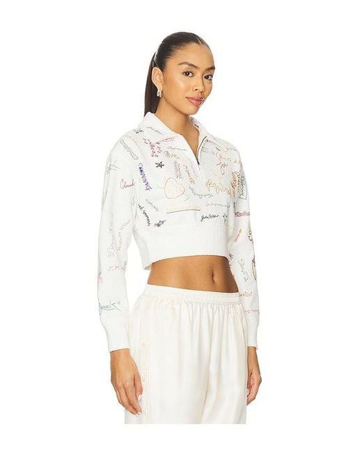 KENZO White Graduation Polo Pullover