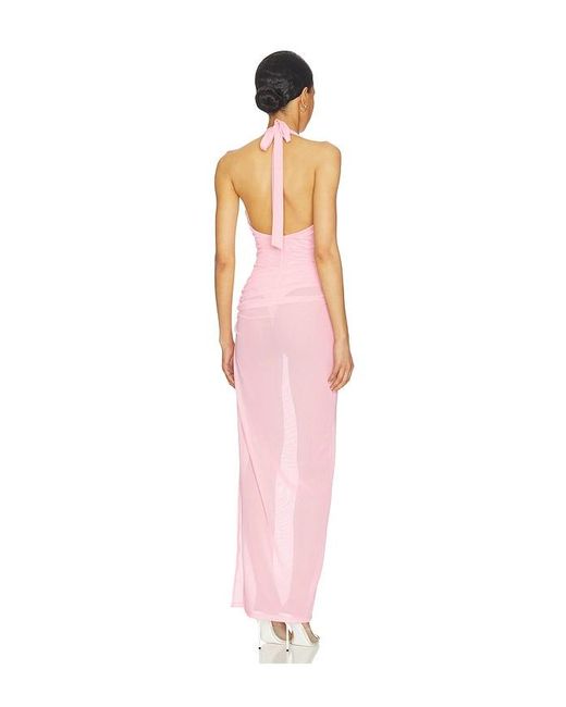 Nbd Pink Lielle Maxi Dress