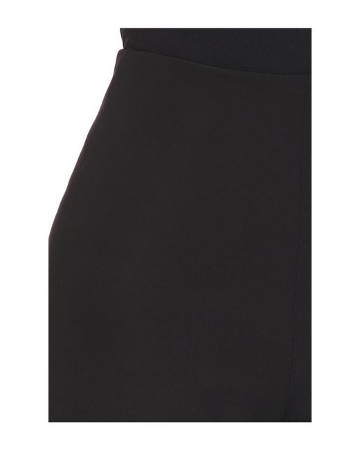 Commando Black Neoprene Wide Leg Pant