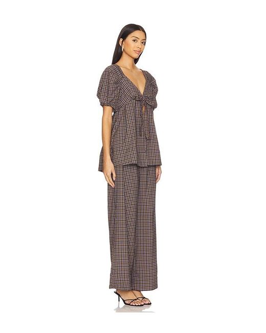 Free People Brown X Revolve Dani Set
