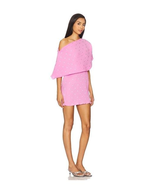 Never Fully Dressed Pink Mini Tilly Dress